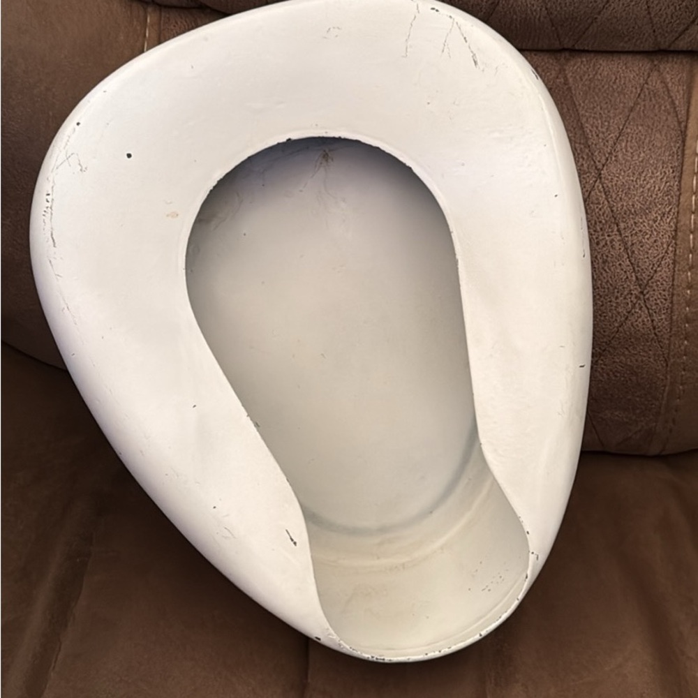 Vintage Metal Bedpan